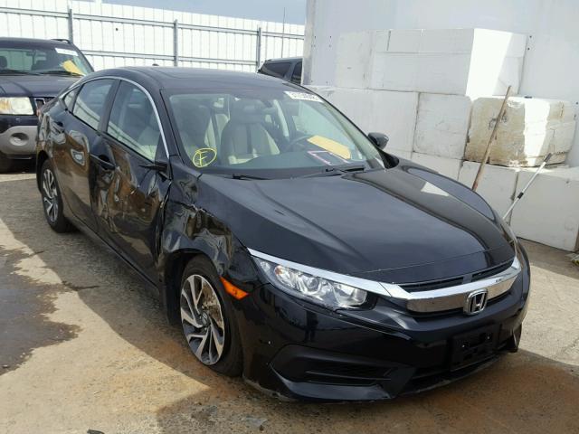 19XFC2F75HE230377 - 2017 HONDA CIVIC EX BLACK photo 1