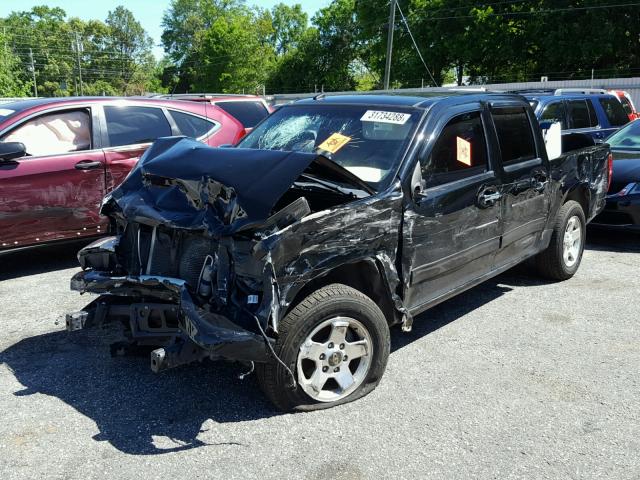 1GCDSCF97C8124789 - 2012 CHEVROLET COLORADO L BLACK photo 2