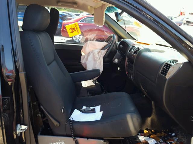 1GCDSCF97C8124789 - 2012 CHEVROLET COLORADO L BLACK photo 5