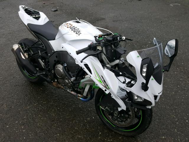 JKAZXCR16HA005588 - 2017 KAWASAKI ZX1000 R WHITE photo 1