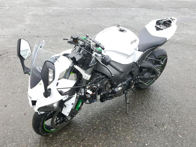 JKAZXCR16HA005588 - 2017 KAWASAKI ZX1000 R WHITE photo 2