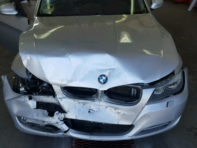 WBAPL33569A407355 - 2009 BMW 335 XI SILVER photo 7