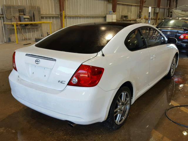 JTKDE177860093783 - 2006 TOYOTA SCION TC 白色 照片 4