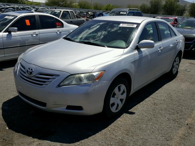 4T1BE46K07U617441 - 2007 TOYOTA CAMRY NEW SILVER photo 2