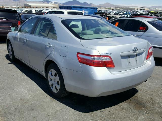 4T1BE46K07U617441 - 2007 TOYOTA CAMRY NEW SILVER photo 3