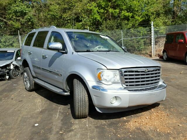 1A8HW58287F565777 - 2007 CHRYSLER ASPEN LIMI SILVER photo 1