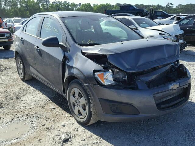 1G1JA5SHXD4103841 - 2013 CHEVROLET SONIC LS 灰色 照片 1