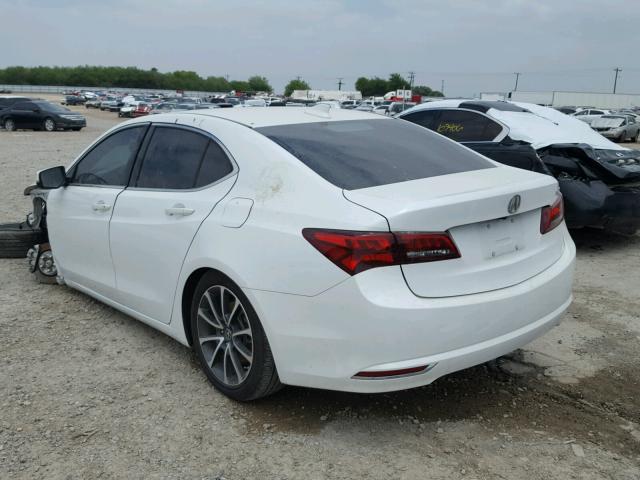 19UUB2F37GA012676 - 2016 ACURA TLX WHITE photo 3