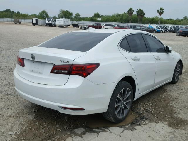 19UUB2F37GA012676 - 2016 ACURA TLX WHITE photo 4