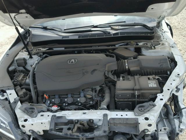 19UUB2F37GA012676 - 2016 ACURA TLX WHITE photo 7