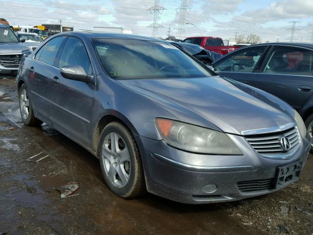 JH4KB165X5C000152 - 2005 ACURA RL BLUE photo 1