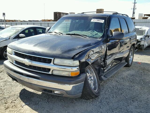 1GNEC13T32J264729 - 2002 CHEVROLET TAHOE C150 BLACK photo 2