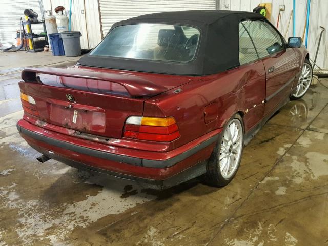 WBABK6324SED18034 - 1995 BMW 318 IC AUT RED photo 4