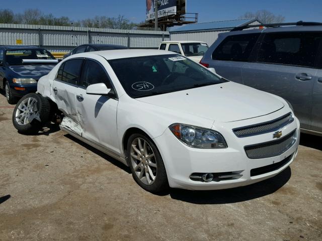 1G1ZE5EU4BF245622 - 2011 CHEVROLET MALIBU LTZ WHITE photo 1
