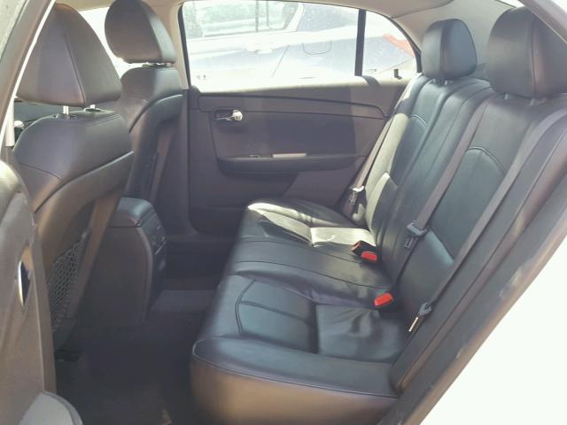 1G1ZE5EU4BF245622 - 2011 CHEVROLET MALIBU LTZ WHITE photo 6