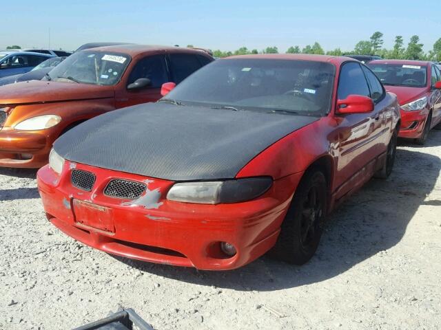 1G2WP1213WF304340 - 1998 PONTIAC GRAND PRIX წითელი ფოტო 2