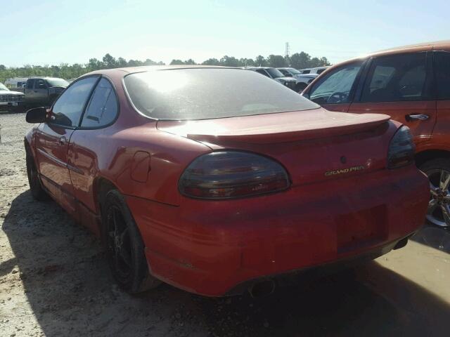 1G2WP1213WF304340 - 1998 PONTIAC GRAND PRIX წითელი ფოტო 3