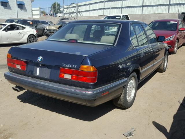 WBAGD4320RDE66766 - 1994 BMW 740 I AUTO BLUE photo 4