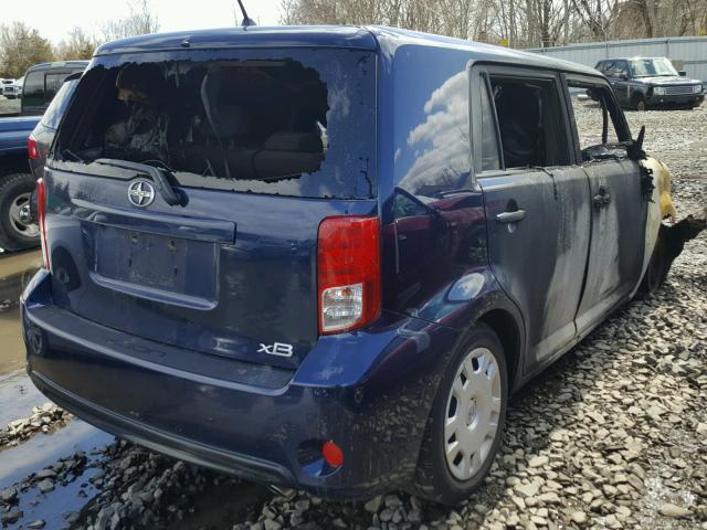 JTLZE4FE6FJ077059 - 2015 TOYOTA SCION XB 蓝色 照片 4