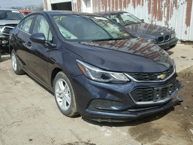 1G1BE5SM6G7317833 - 2016 CHEVROLET CRUZE LT BLUE photo 1