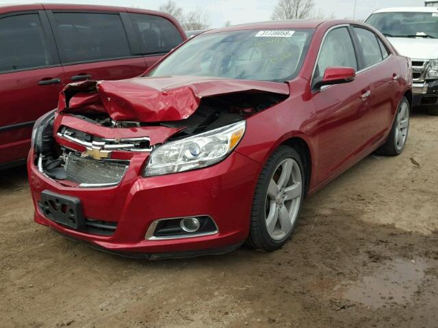 1G11J5SXXDF339062 - 2013 CHEVROLET MALIBU LTZ 红色 照片 2