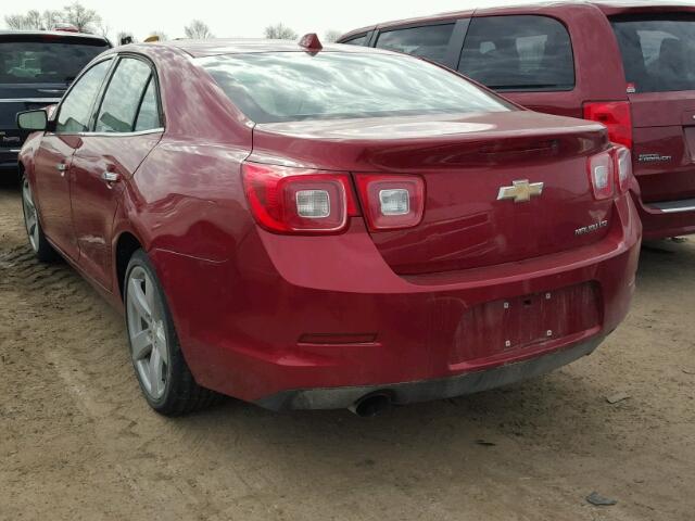 1G11J5SXXDF339062 - 2013 CHEVROLET MALIBU LTZ 红色 照片 3
