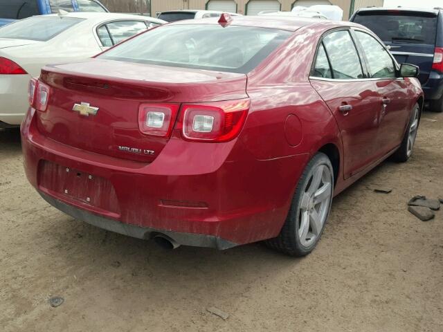 1G11J5SXXDF339062 - 2013 CHEVROLET MALIBU LTZ 红色 照片 4