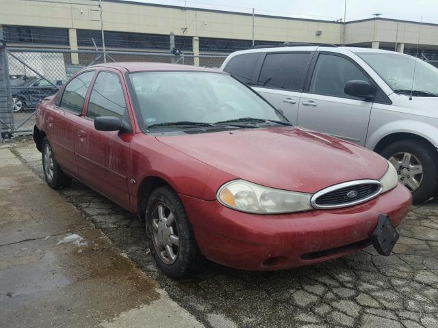 1FALP6538WK171211 - 1998 FORD CONTOUR BA RED photo 1