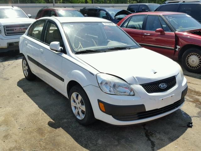 KNADE223696561476 - 2009 KIA RIO BASE WHITE photo 1