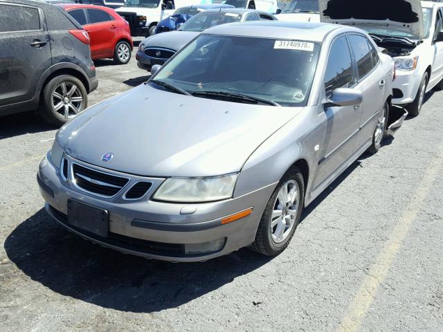 YS3FD49Y961003151 - 2006 SAAB 9-3 BASE GRAY photo 2