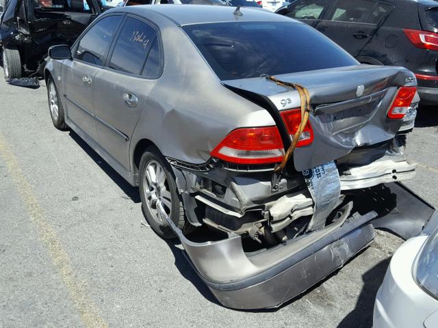 YS3FD49Y961003151 - 2006 SAAB 9-3 BASE GRAY photo 3