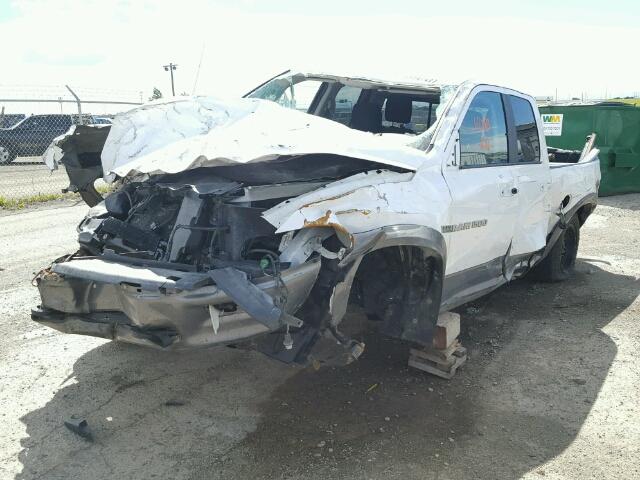 1D7RV1GT8BS652652 - 2011 DODGE RAM 1500 WHITE photo 2