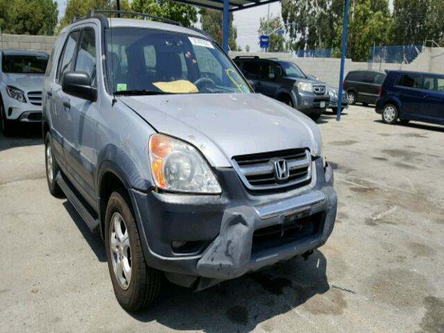 JHLRD68472C009627 - 2002 HONDA CR-V LX SILVER photo 1