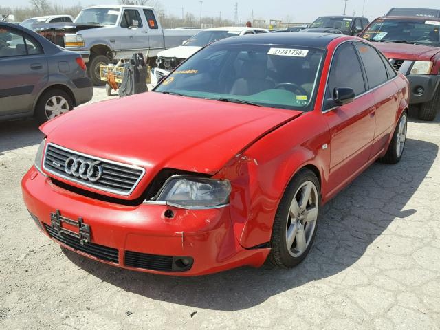 WAUBA24B2XN060854 - 1999 AUDI A6 2.8 QUA RED photo 2