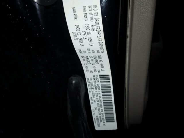 1J8HG48K16C337644 - 2006 JEEP COMMANDER BLACK photo 10