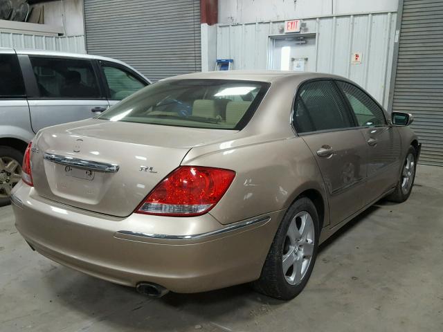 JH4KB16628C003642 - 2008 ACURA RL თაფლისფერი ფოტო 4
