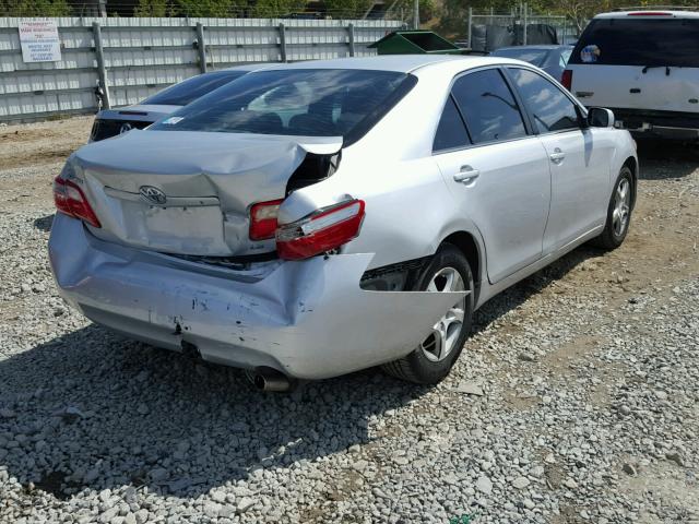 4T1BE46K57U048036 - 2007 TOYOTA CAMRY NEW SILVER photo 4