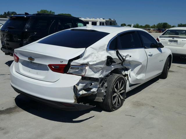 1G1ZE5ST9GF311214 - 2016 CHEVROLET MALIBU LT WHITE photo 4