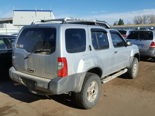 5N1ED28Y62C520295 - 2002 NISSAN XTERRA XE SILVER photo 4