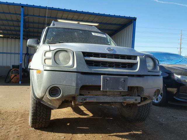 5N1ED28Y62C520295 - 2002 NISSAN XTERRA XE SILVER photo 9