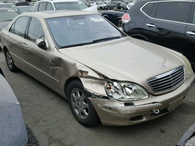 WDBNG70J31A151234 - 2001 MERCEDES-BENZ S 430 GOLD photo 1