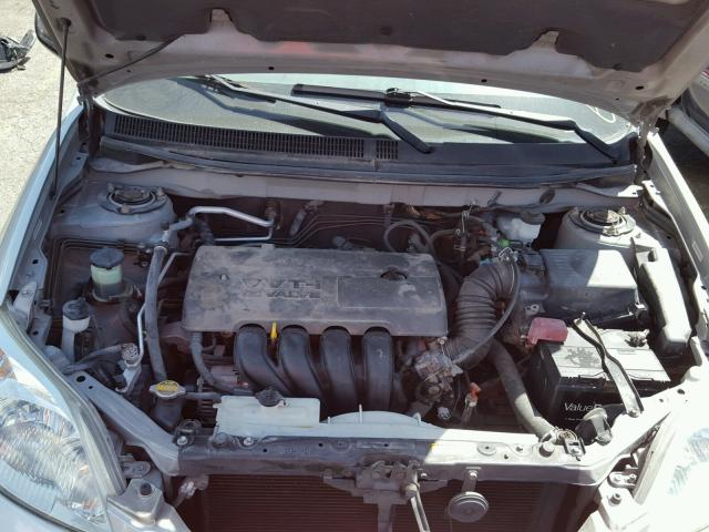 2T1LR32E83C120152 - 2003 TOYOTA COROLLA MA SILVER photo 7