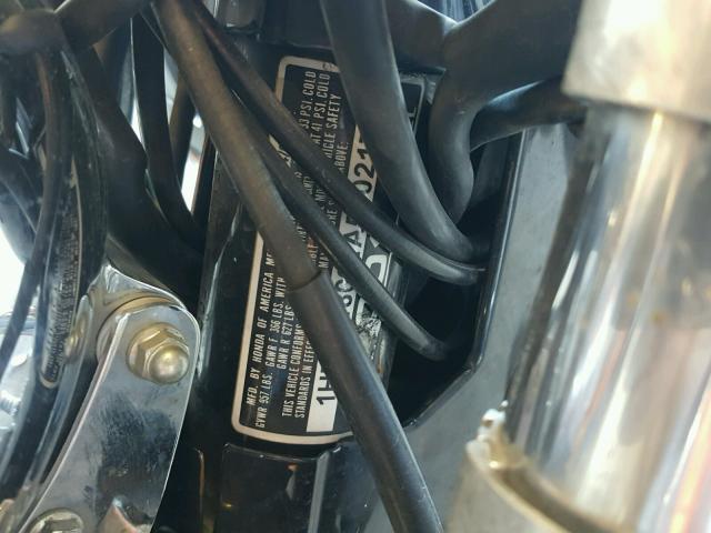 1HFSC18091A500217 - 2001 HONDA VT1100 C BLACK photo 10