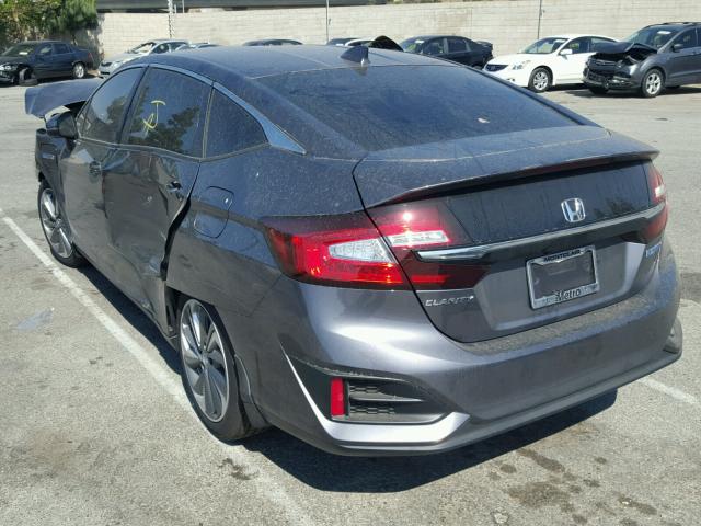 JHMZC5F16JC005214 - 2018 HONDA CLARITY CHARCOAL photo 3