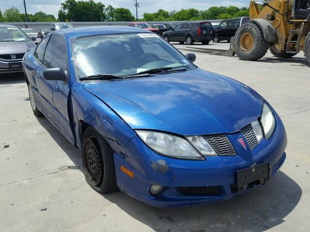 3G2JB12F15S130699 - 2005 PONTIAC SUNFIRE BLUE photo 1