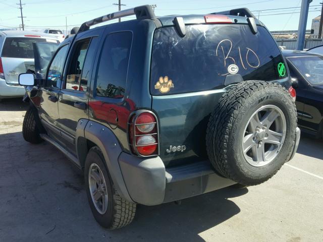 1J4GK38K25W526984 - 2005 JEEP LIBERTY RE GREEN photo 3