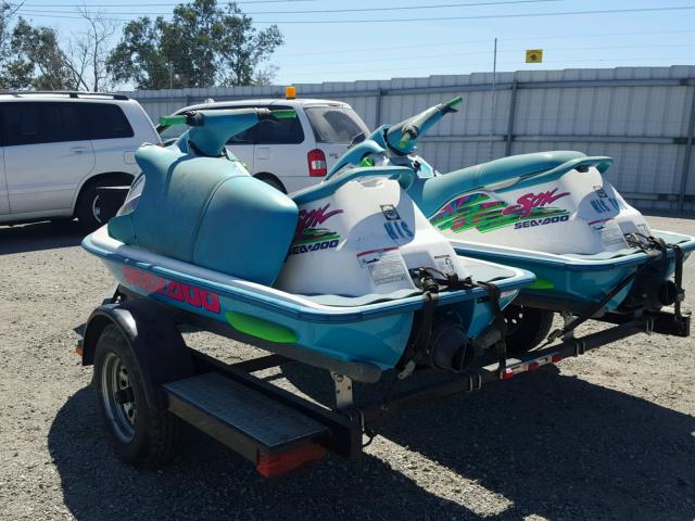 ZZN46505K495 - 1995 BOMBARDIER JETSKI/TRL BLUE photo 3