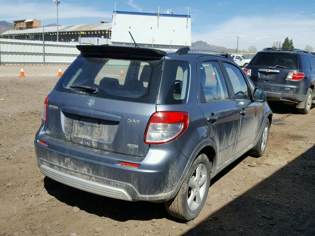 JS2YB417285101898 - 2008 SUZUKI SX4 TOURIN GRAY photo 4