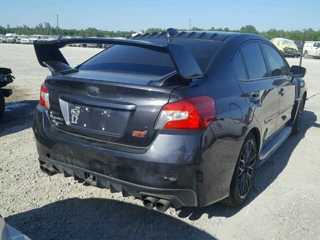 JF1VA2L65F9823354 - 2015 SUBARU WRX STI GRAY photo 4