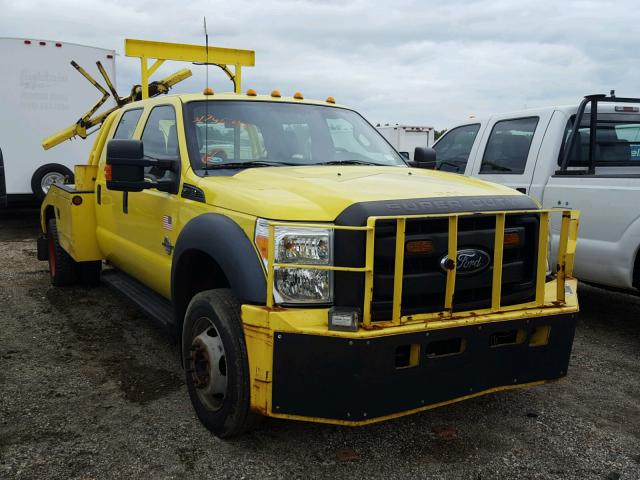 1FD0W5GT3CEA46050 - 2012 FORD F550 SUPER YELLOW photo 1